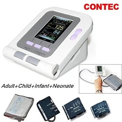 CONTEC 08A Digital Blood Pressure Monitor Adult /Child/ Pediatric /large BP Cuff • $61.99