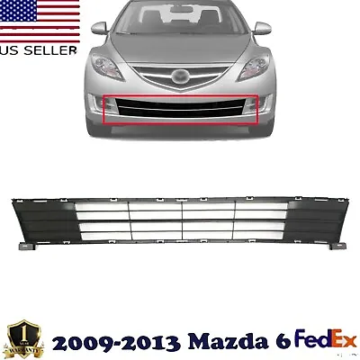 New Bumper Face Bar Grille Textured For 2009-2013 Mazda 6 GS3N501T1A MA1036110. • $48.77