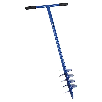 Woodside Manual Garden Earth Auger 150mm Fence Post Hole Digger Hand Drill • £27.99