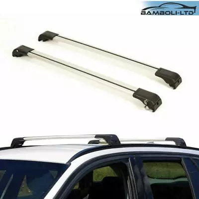 Alu Roof Rack Cross Bars/Rails FIT FOR MERCEDES GL CLASS X164 2012-UP GREY SET • $113.90