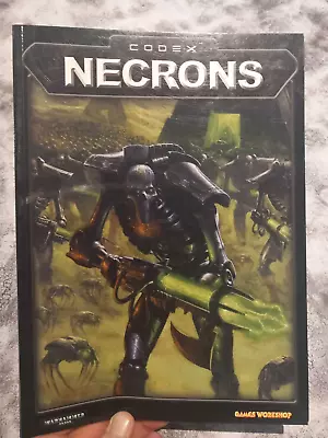 Codex Necrons Warhammer 40000 Xenos Rules Supplement 2002 40k 3rd Edition • £15