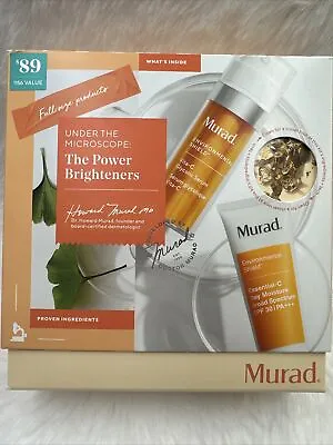 Murad Under The Microscope: The Power Brighteners  - 2 Pc Kit Set - New In Box ! • $64.99