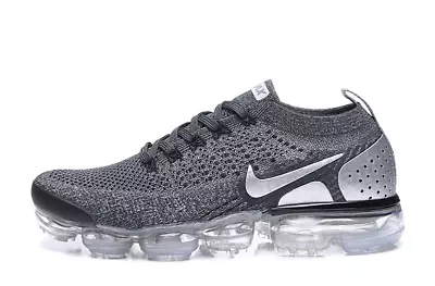 DS Nike Air VaporMax Flyknit 2 Men's Silver Gray Sneakers Brand New • $153.93