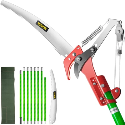 £65.99 • Buy VEVOR 26FT Telescopic Tree Branch Pruner Lopper Extendable LongReach Pole Pruner