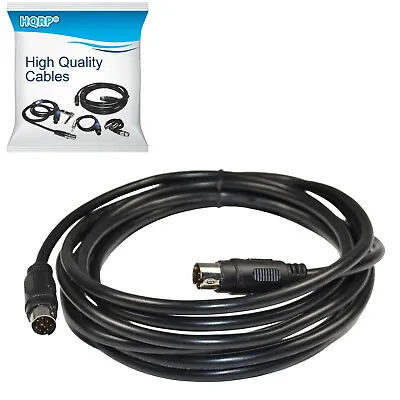 HQRP 9-pin Mini-DIN Male To 9-pin Mini-DIN Male (M/M) Audio Input Cable • $10.95