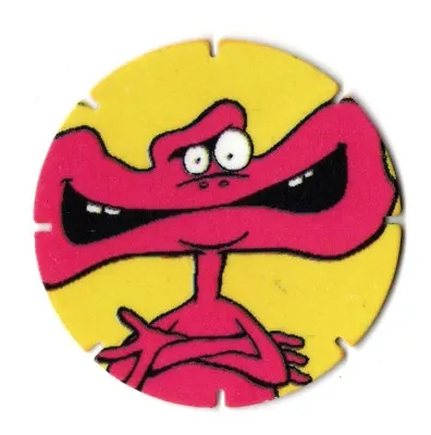 POG Looney Tunes TAZOS MONSTER MUNCH NO. 29 PINK MONSTER • £1.49