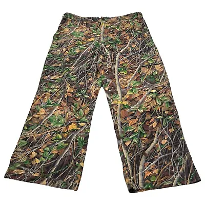 Briar Patch Camo Hunting Pants Cargo Pockets Mens Size XL 40x30 • $19.99