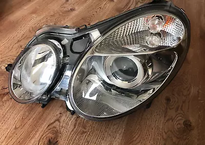 💙💛headlight Mercedes W211 Head Lamp Hella Oem 15435300 A2118202961 Left H7 • $185