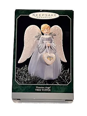 Hallmark Keepsake Ornament Victorian Angel Tree Topper 1998 Miniature  • $4.75
