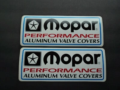 Lot Of 2 NOS Original MOPAR Performance Racing Decals Stickers NASCAR NHRA Parts • $5.99