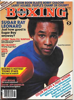 $10.95 • Buy Lot 2 Boxing Magazines Inside Boxing Sugar Ray The Ring Vinny Pazienza Near Mint