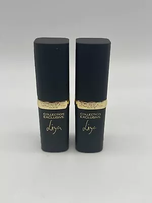 TWO PACK L'oreal Colour Riche Collection Exclusive Lipstick 407 LIYA'S RED • $8.49