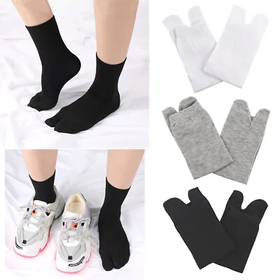 1/3Pair Socks Japanese Kimono Socks Flip Flop Sandal Split ToeFORTabi Ninja-Geta • £1.79