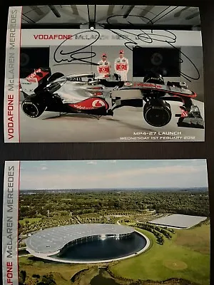 Lewis Hamilton Jenson Button Signed  • £150