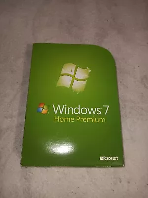Microsoft Windows 7 Home Premium 32 & 64 Bit DVD W/License Key-Open Box • $30