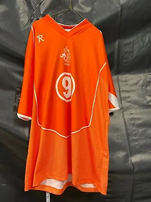 Netherlands Jersey Shirt Kit Holland Riviera Orange #9 RUUD VAN NISTELROOY XL • $29.95