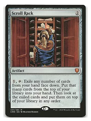 MTG Scroll Rack Commander Legends 337/361 Regular Mythic NM • $18.99