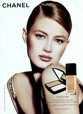 2005 Chanel Makeup Vitalumiere Skin 1-page MAGAZINE AD  • $9.99