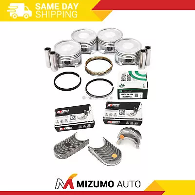 Pistons W/ Rings Fit 95-02 Mitsubishi Mirage 1.5L SOHC 12V 4G15 • $2189.95