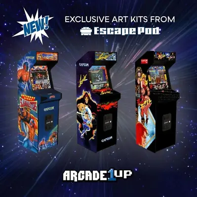 Arcade1UP Deluxe Art Kit For Street Fighter™ II Deluxe ** • $199.99