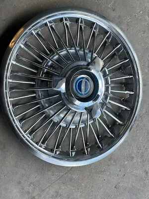 1 Ford OEM 1965 1966 Mustang 14  Chrome  Wire Spinner Hubcap Hub Cap Wheel Cover • $90