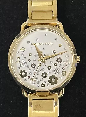 30MM Michael Kor’s 6.25” Watch Gold Tone MK 3840 Moderate Wear • $29.99