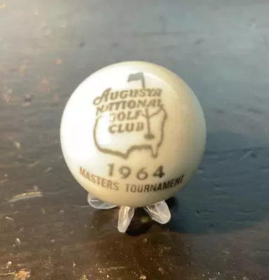 Augusta National Golf Club Masters Tournament 1 Inch Size Marble With Stand • $14.62