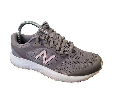 New Balance 520 Sneakers Womens Size 8 B V6 W520LM6 Gray Pink Running Shoes • $31.49