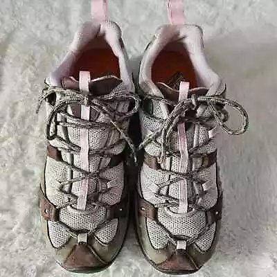 Merrell Siren Sport Hiking Shoes Charcoal/pink Women’s Size 9 Vibram Trail • $35