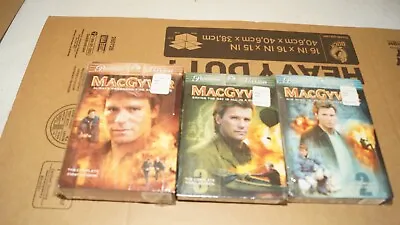 Original MacGyver TV Series Seasons 1 2 & 3 Complete Box Set DVD Awesome  • $13.65