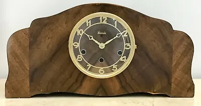 RESTORED To Battery Original Kienzle Vintage Mantel Clock #1521 • $220