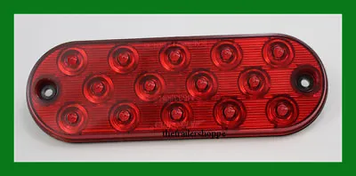 Maxxima 6  Low Profile Oval 14 LED Stop Tail Turn Light M63350R • $17.75