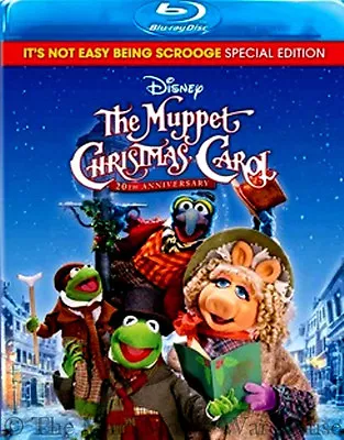 Disney Jim Henson Charles Dickens The Muppet Christmas Carol Movie On Blu-ray • $49.95