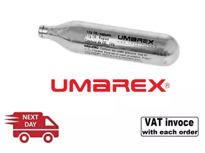 Umarex 12g Co2 Powerletts Gas Capsule Cartridge Airgun Rifle 12 Gram CO2 • £10.99