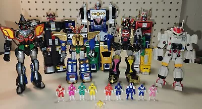 Bandai Power Rangers Micro Morphin Playsets With Some Figures. 5.5  Zords Turbo • $35