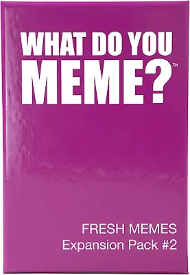 $28.99 • Buy What Do You Meme? Fresh Memes Expansion Pack Two By What Do You Meme Party Game