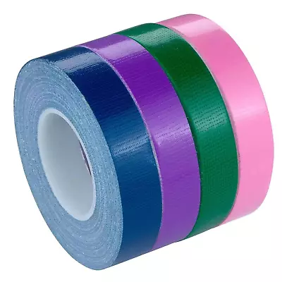 4 Rolls Colored Waterproof Duct Tape Multi Use Water Pipe Tape • $6.73