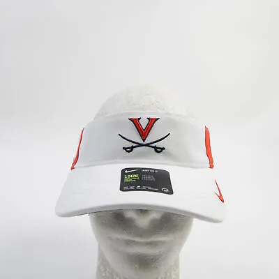 Virginia Cavaliers Nike Dri-Fit Visor Men's White/Orange New • $13.99