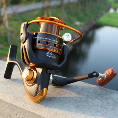 $45.70 • Buy 12+1BB Ball Bearing Metal Saltwater Freshwater Fishing Spinning Reel Right Left