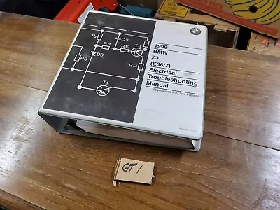 OEM 1998 BMW Z3 E36/7 ELECTRICAL TROUBLESHOOTING Repair Manual • $199.95