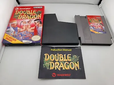Double Dragon 1 Oval Seal For NES Nintendo Complete In Box Good Shape CIB • $99.99
