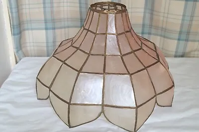 Capiz Lampshade Shell Pink • £28