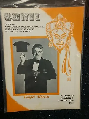 Topper Martyn Genii Magazine 1978 • $16.59