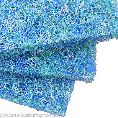 Kockney Koi Yamitsu Fish Pond Media Blue Japanese Matting 11x17  3 Pack • £30.99