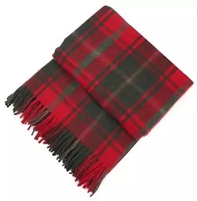 TARTAN TWEEDS New Scottish Tartan 100% Wool Knee Blanket Quality Rug Brand New • £27.99