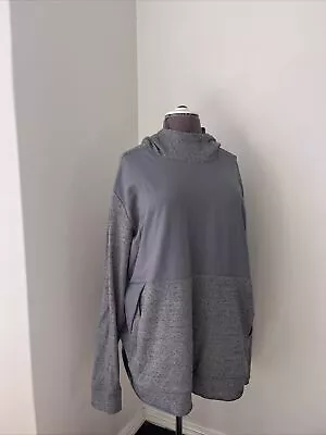 Nike Grey Marle Yoga Hoodie Size XXL • $20