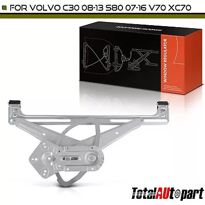 Power Window Regulator For Volvo C30 08-13 S80 07-16 V70 XC70 Front Left Driver • $50.99