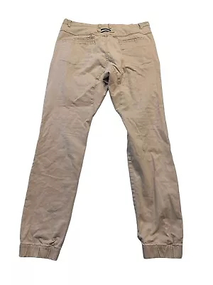 Zanerobe Men Beige Jogger Pants Size 38 Zip Fly • $22.49