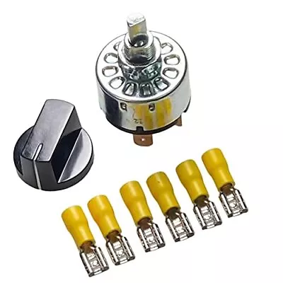 Rotary Switch 4-Position 3-Speed 16A-125V 12A-250V Fan Heater Speed Selector ... • $13.13