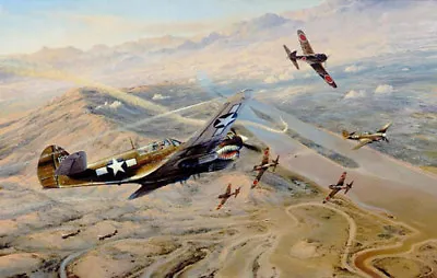 Fighting Tigers By Robert Taylor Signed By Five Legendary Flying Tiger Aces • $345
